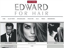 Tablet Screenshot of edwardforhair.nl